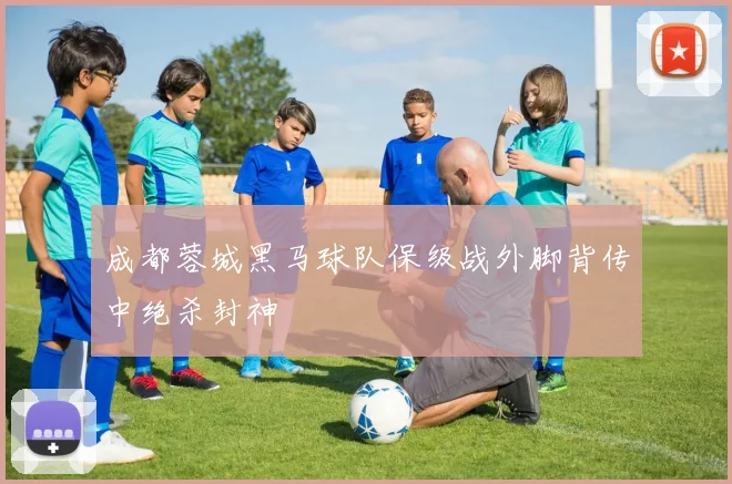 成都蓉城黑马球队保级战外脚背传中绝杀封神