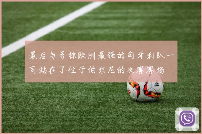 最后与号称欧洲最强的匈牙利队一同站在了位于伯尔尼的决赛赛场